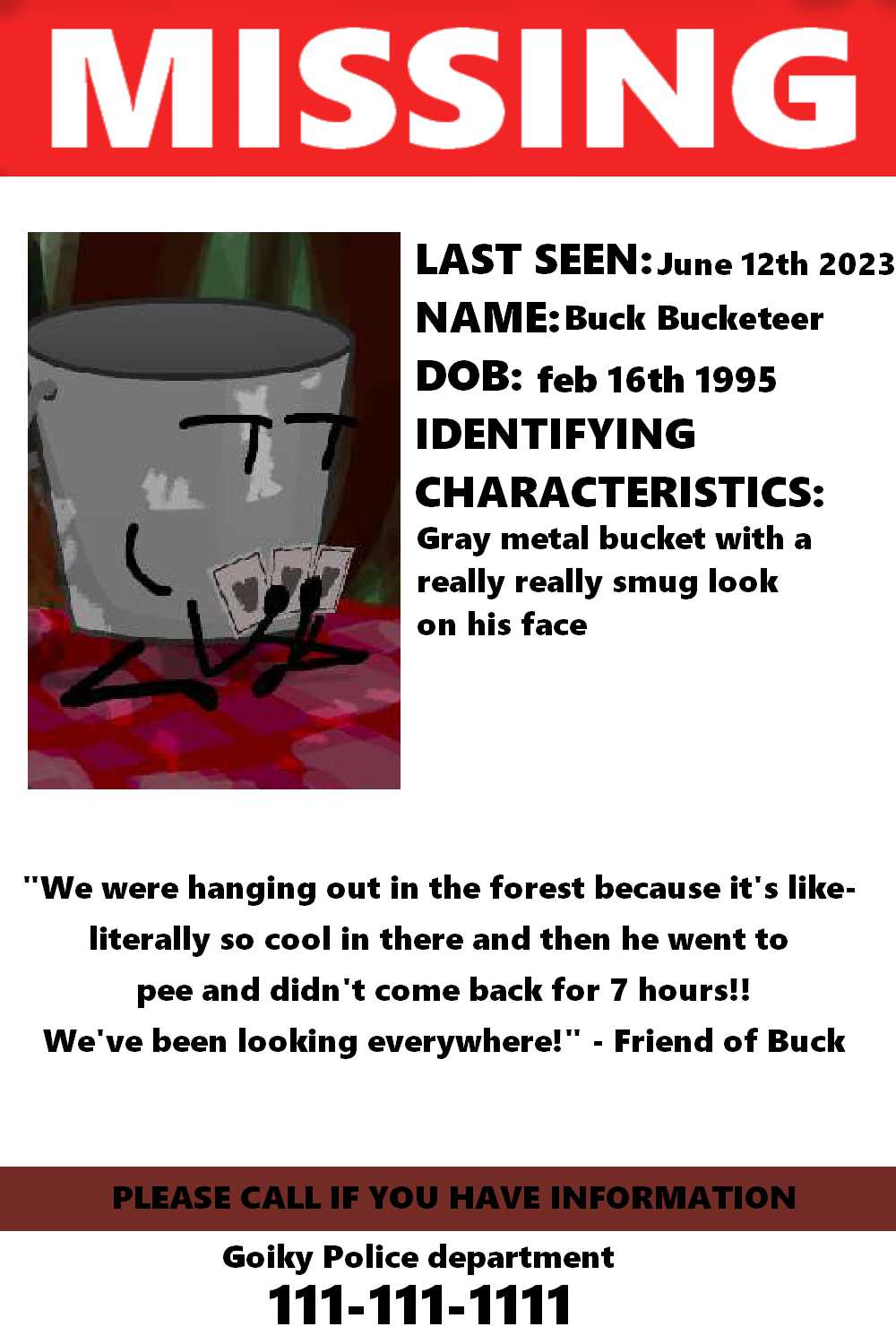 He's ok now, he wasn't lost in the woods for long; This one was more of a false report/waste of time. Take this with a HUGE grain of salt but I'm pretty sure he was in that one object show with the Button guy? So I'm guessing that's why a missing person's report was made so quicky after he went missing,,, It's like these people have blue blood, I swear!!